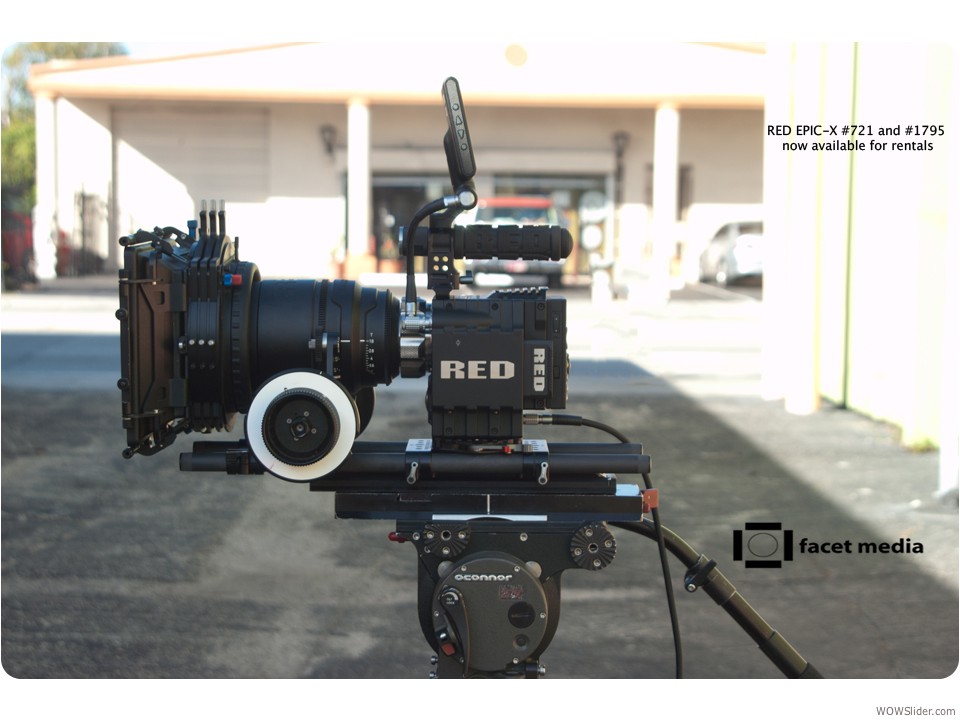 RED EPIC-X camera